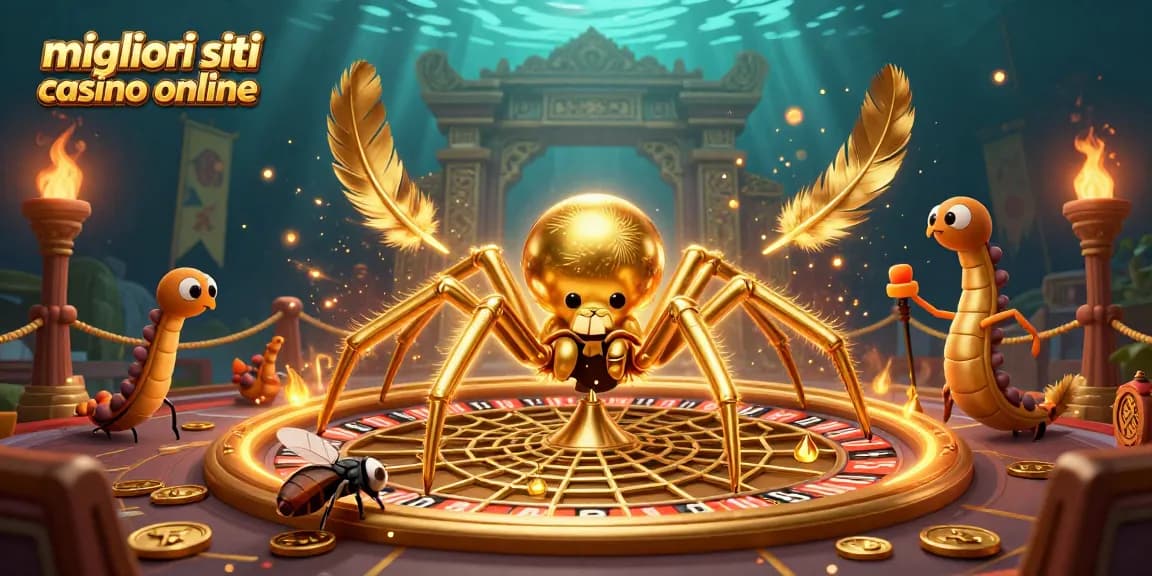 Scopri i migliori siti casino online e scommetti con stile in un'illustrazione 3D affascinante.