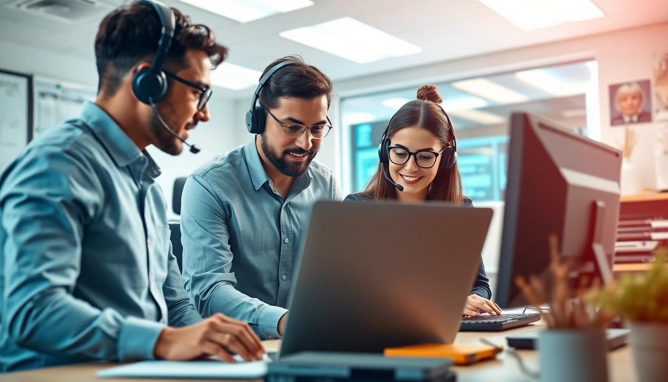 Providing remote it support for small business in a collaborative office environment.