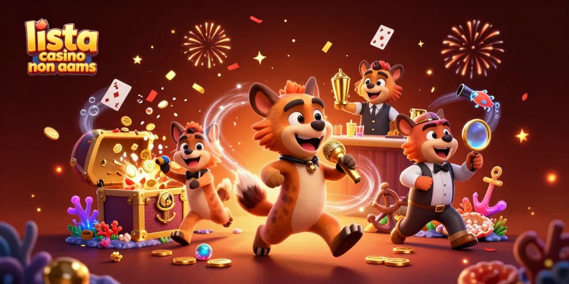 Scopri la lista casino non AAMS, divertendoti con i tuoi giochi preferiti nel club comico di iene!
