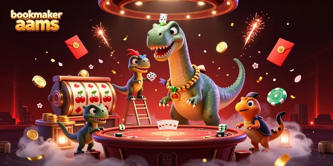 Gioca ai migliori siti di bookmaker non AAMS con questa vivace illustrazione 3D.