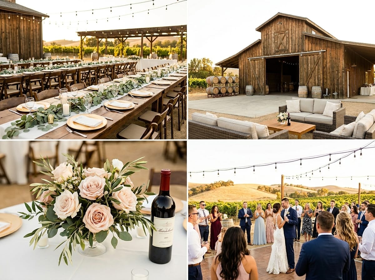 Winery wedding sacramento – Rustic Elegance for Unforgettable Wedding Celebrations