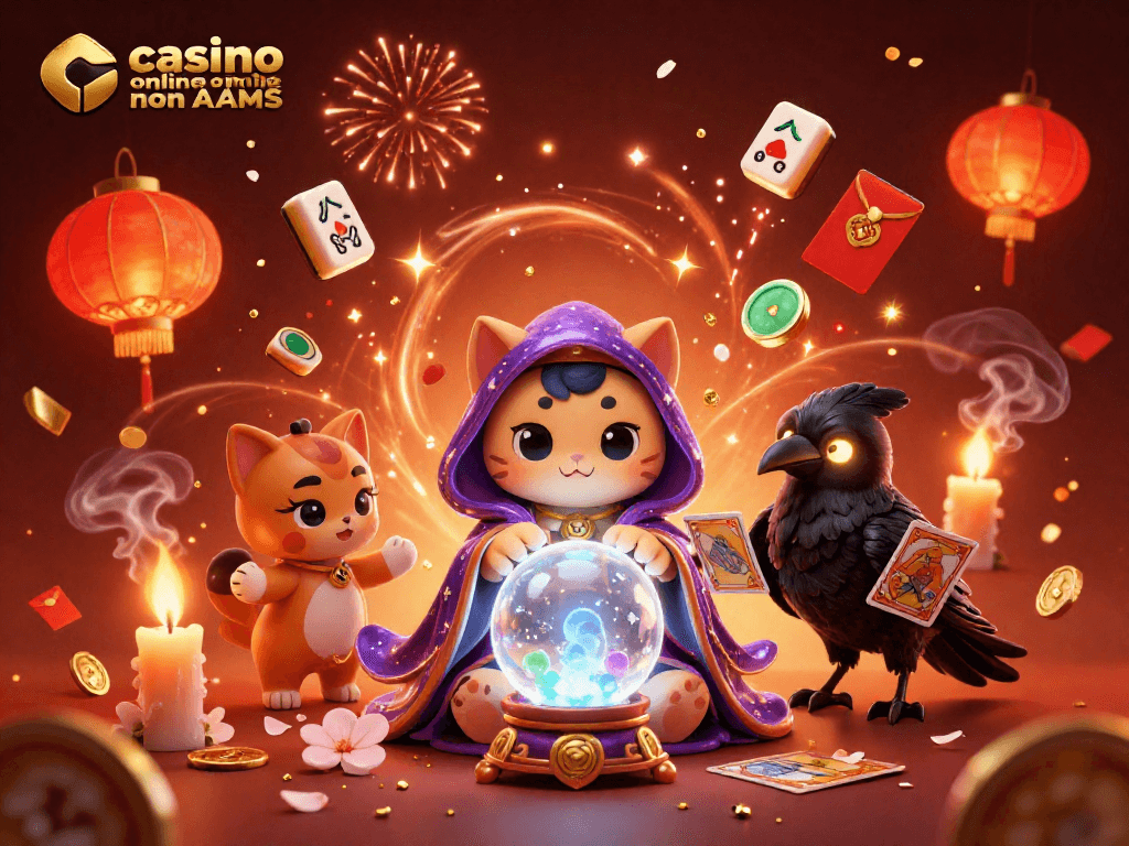 Gioca ai casino online non AAMS e scopri le fortune con i gatti misteriosi e i corvi tarocchi!