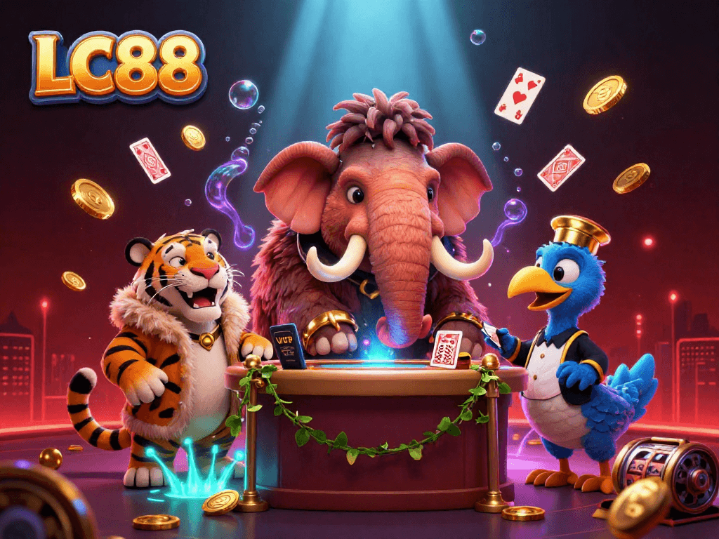 Experience thrilling gaming adventures at LC88 featuring dynamic casino interactions and vibrant visuals.