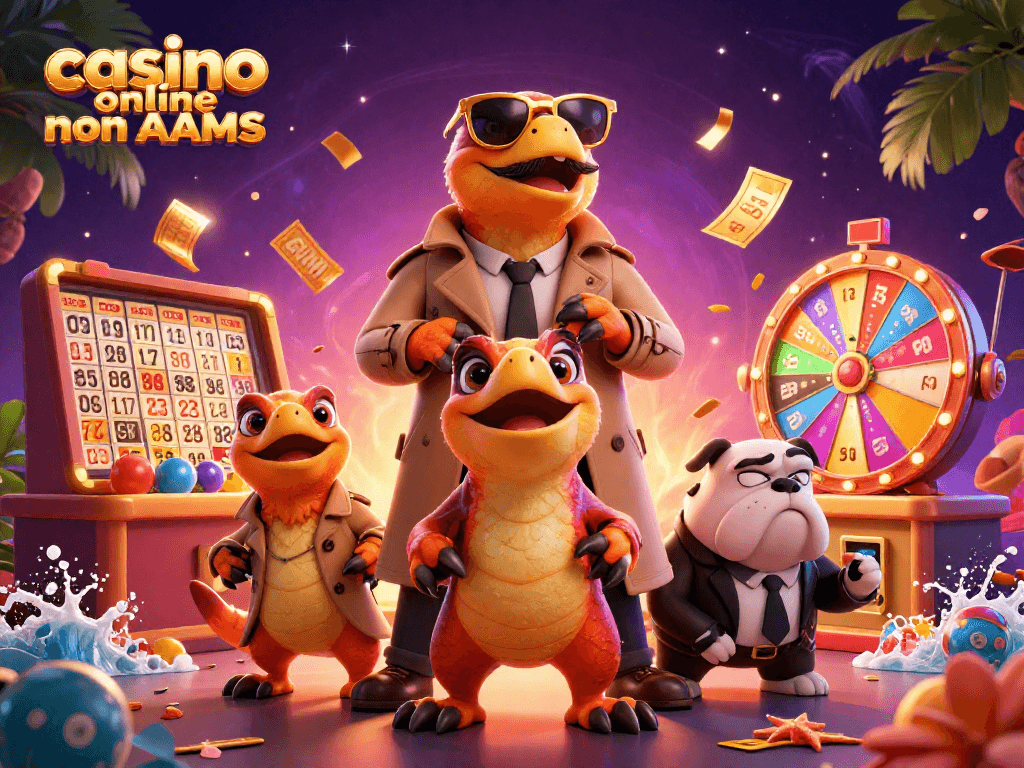 Giocare nei casino online non AAMS con slot e divertimento colorato per tutti.