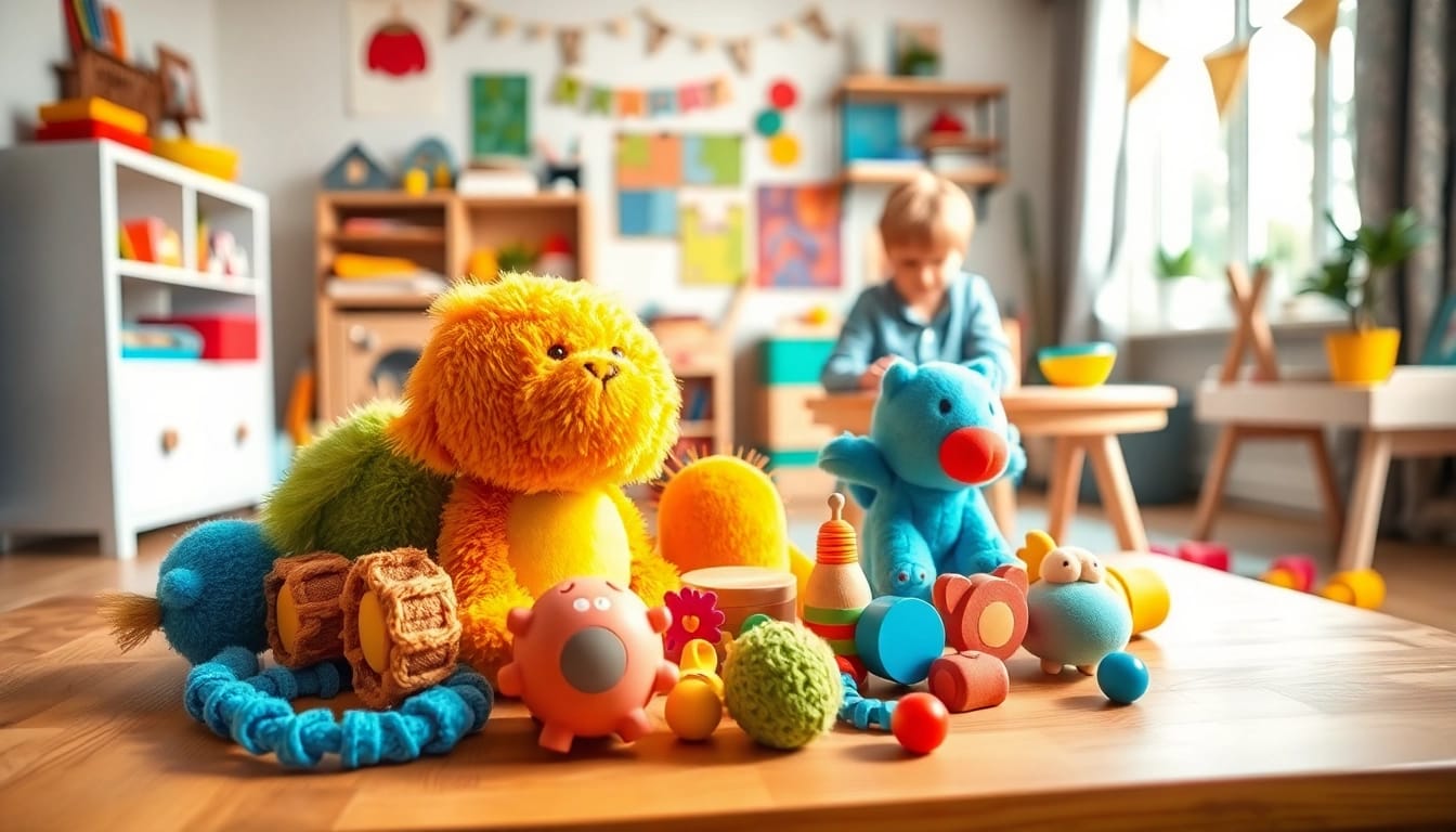 Visit the website to discover colorful screen-free toys that keep kids creatively engaged.