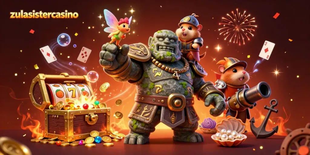 Zulasistercasino offers a vibrant casino experience with exciting gameplay and stunning visuals.