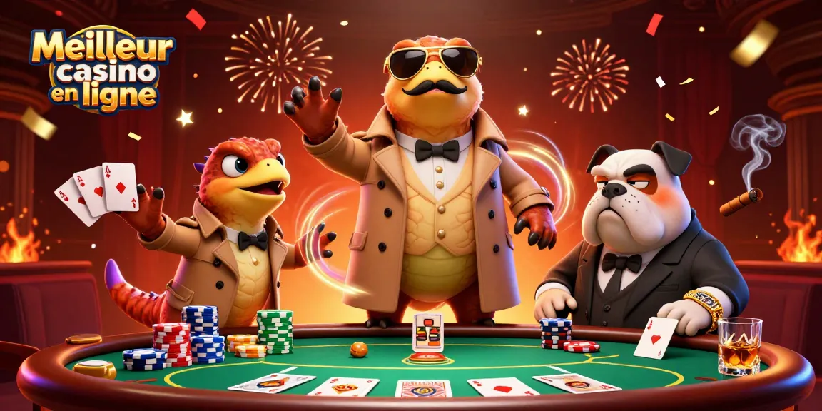 Experience the thrill at Meilleur casino en ligne with raptors in disguise entering a VIP lounge.