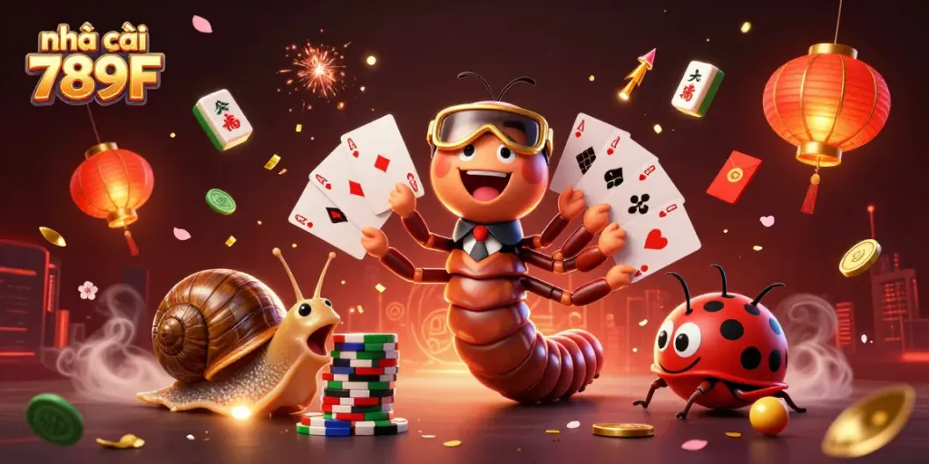 Engage with the thrilling atmosphere of nhà cái 789F featuring vibrant casino characters.