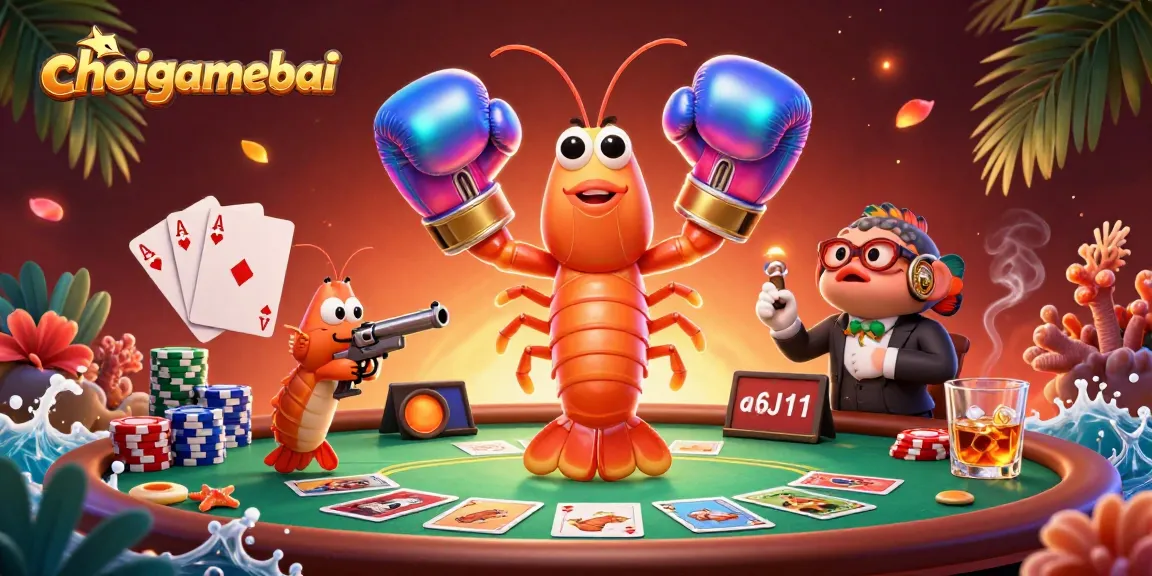 Engage with choigamebai and dominate the poker table in this dynamic 3D scene.