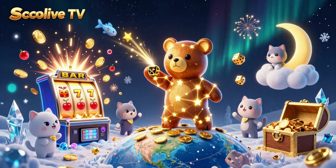 Socolive TV showcases a colorful jackpot explosion amid a vibrant 3D cartoon scene of excitement.