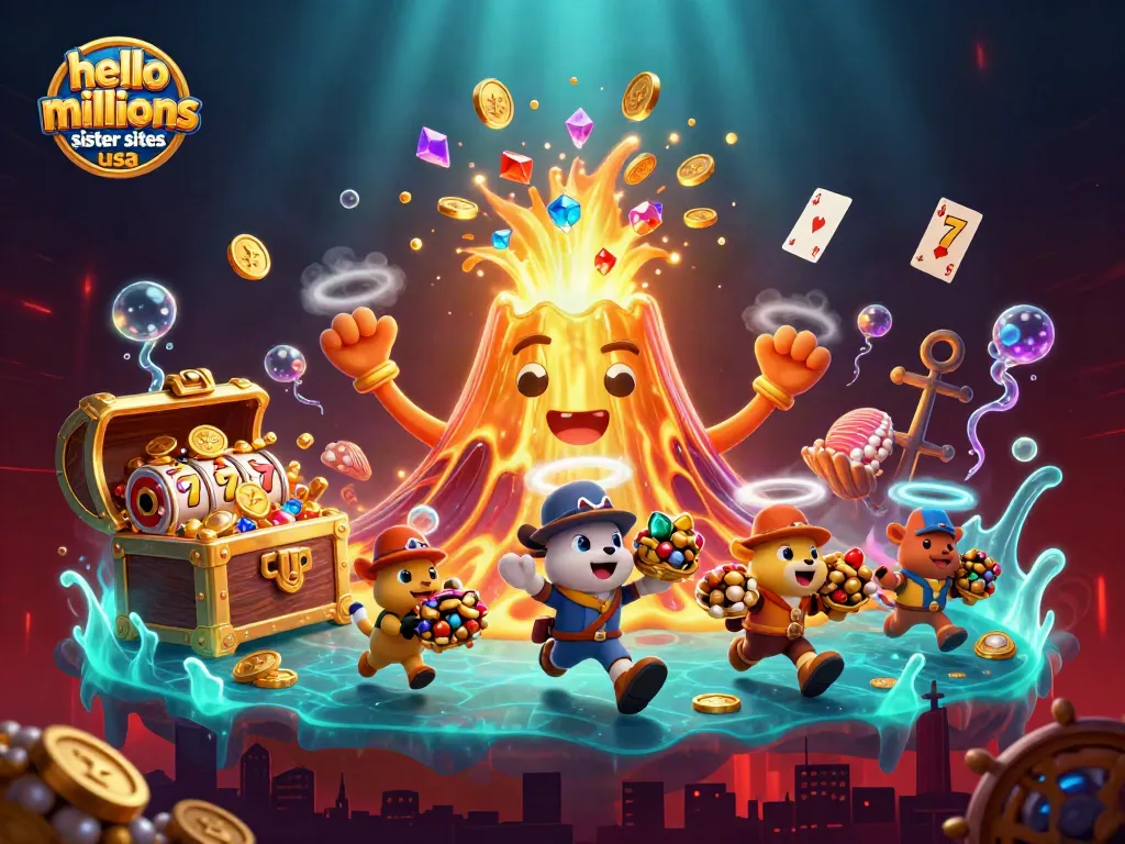 Experience thrilling wins at hello millions sister sites usa with a vibrant 3D casino explosion of coins and rewards.
