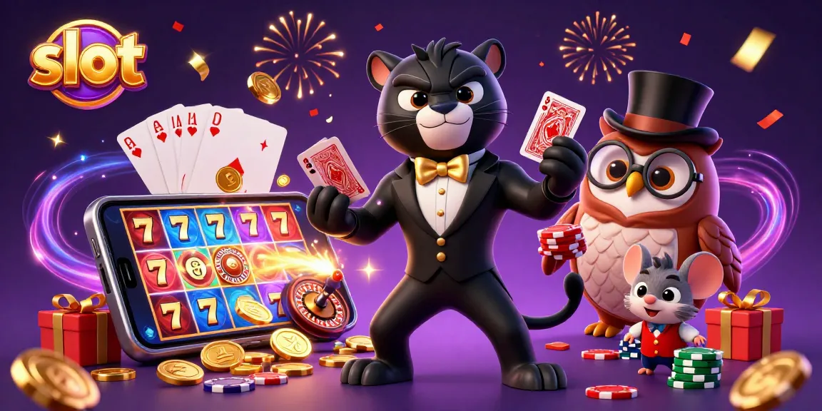 Engage with your favorite slot games featuring vibrant characters and exciting casino elements