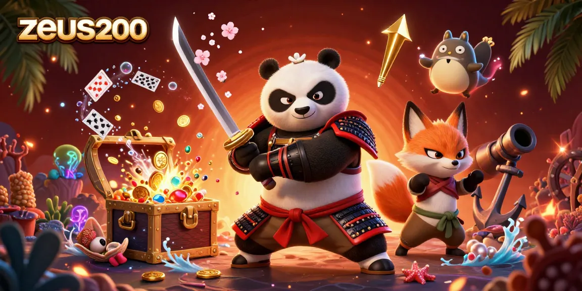 Menangkan permainan di zeus200 dengan karakter animasi 3D bertema kasino yang menarik.