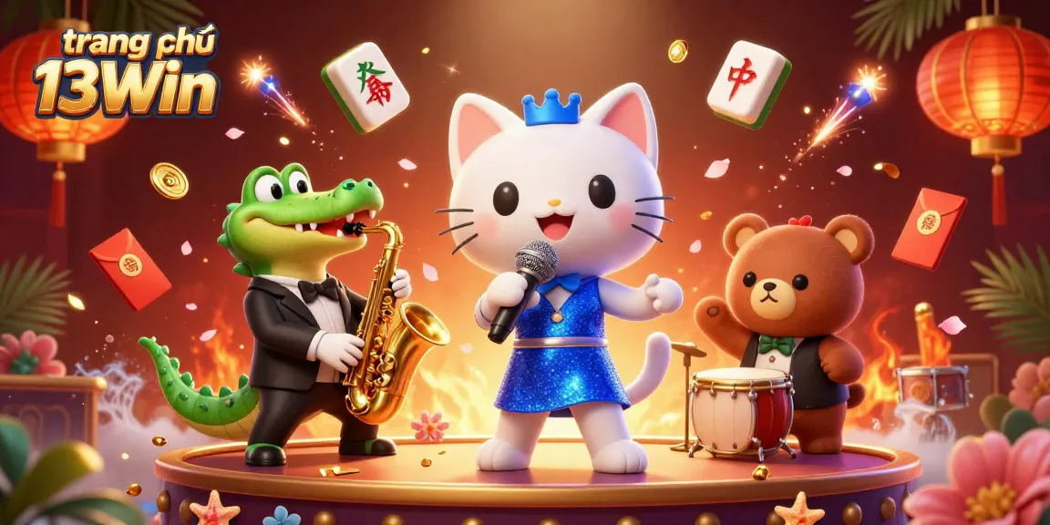 Experience vibrant gameplay at trang chủ 13Win with lively characters and casino elements.