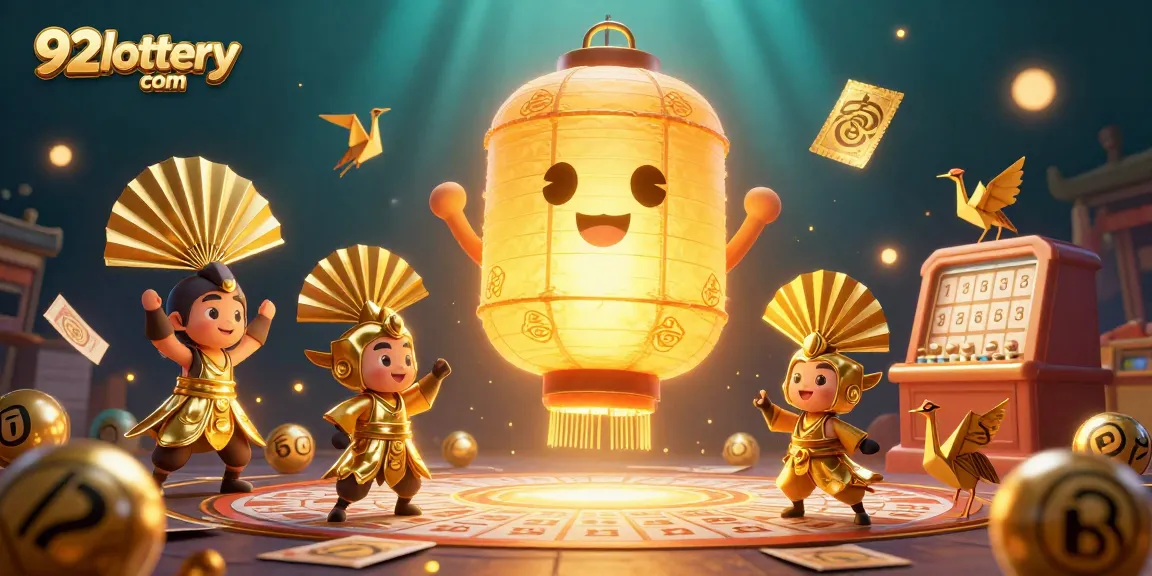 Experience thrilling prizes with 92lottery com's dynamic lottery scene illustration full of action.