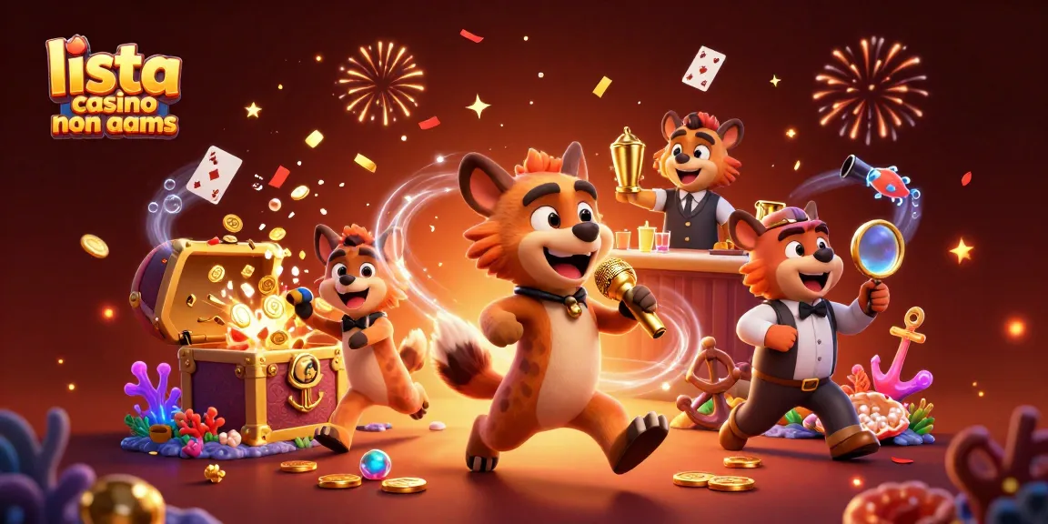 Scopri la lista casino non AAMS, divertendoti con i tuoi giochi preferiti nel club comico di iene!