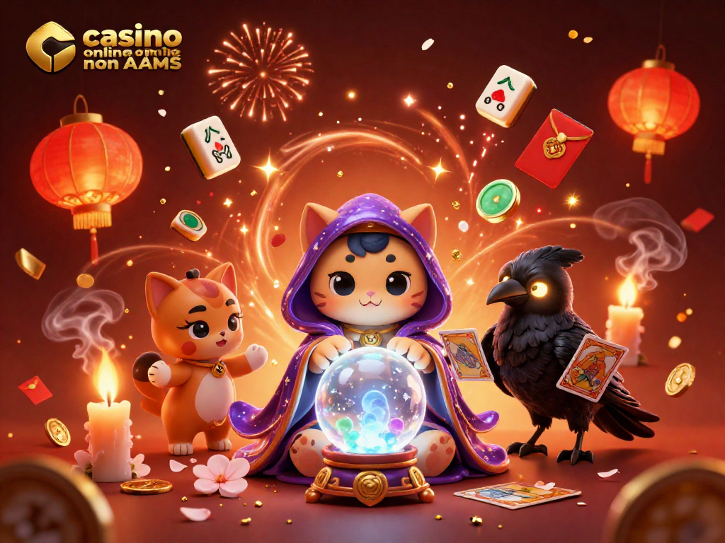 Gioca ai casino online non AAMS e scopri le fortune con i gatti misteriosi e i corvi tarocchi!