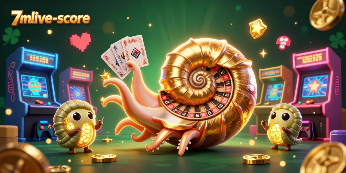 Engage with thrilling gameplay at 7mlive-score, featuring an ancient nautilus roulette scene.