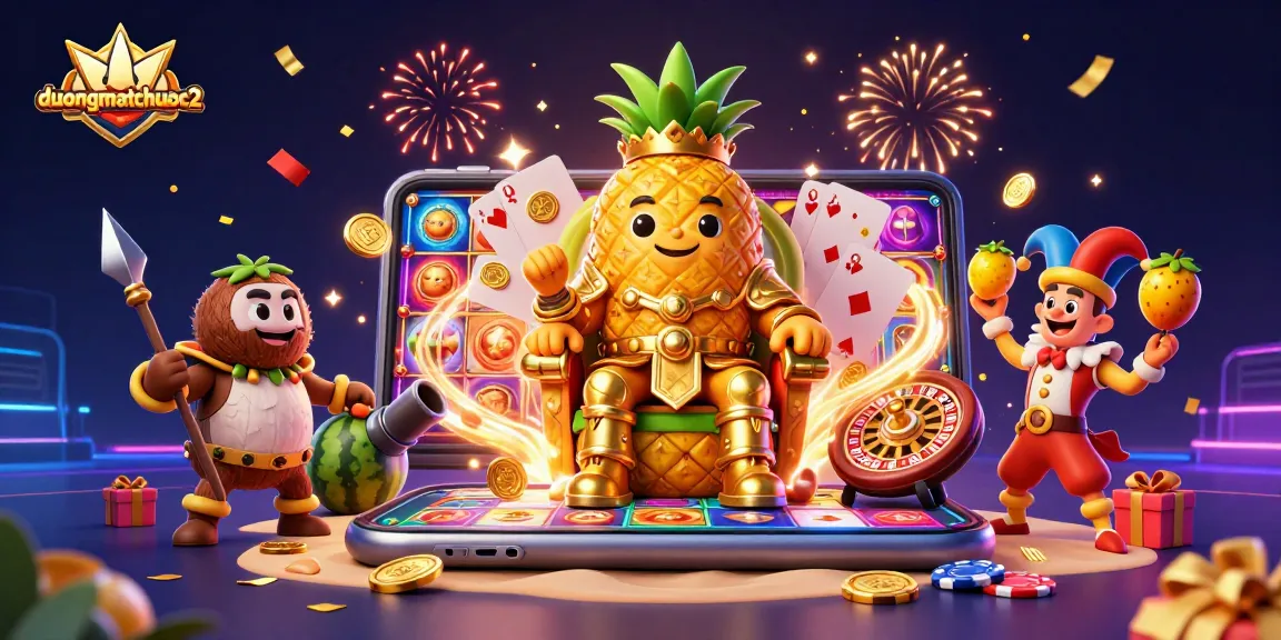 Play duongmatchuoc2 for a chance to win big with lively casino characters and festive scene.