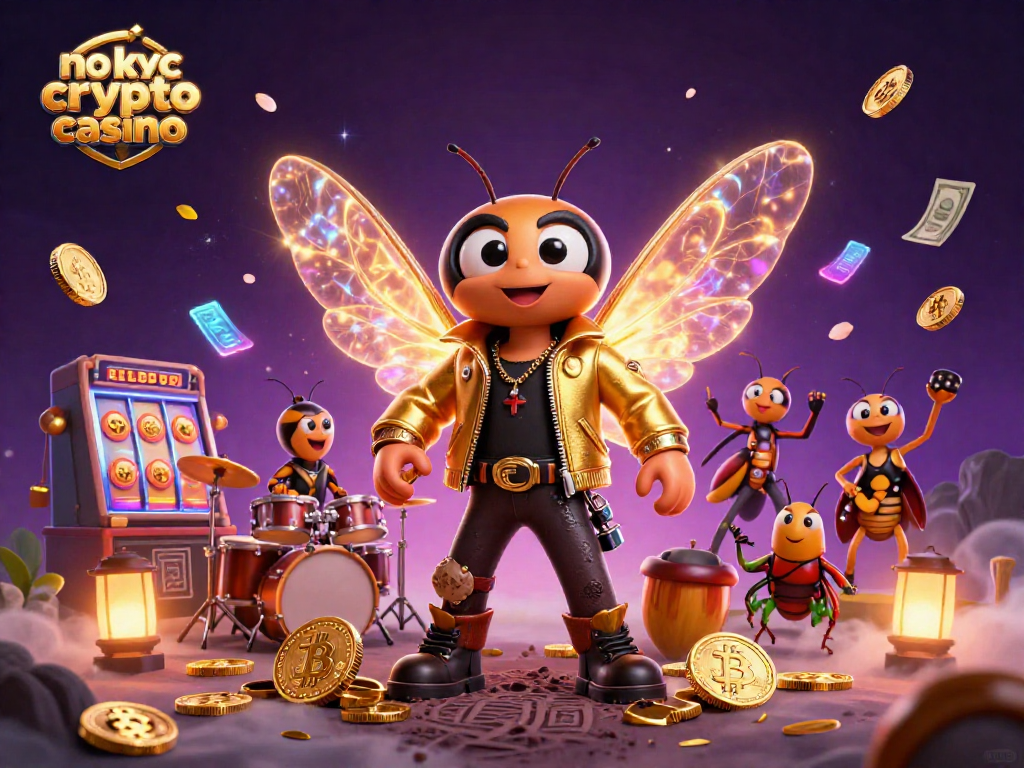 Experience the thrill at no kyc crypto casino with lively games and vibrant visuals in an exciting scene.