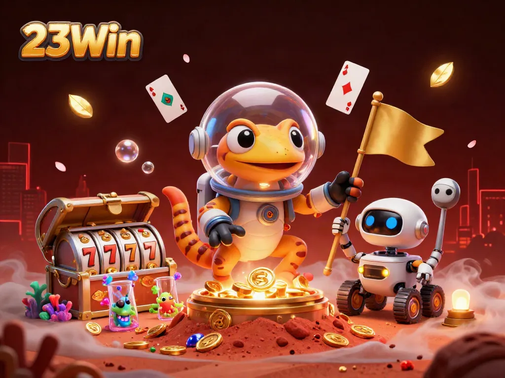 Engage in exhilarating wins at 23Win with vibrant casino adventures featuring gold coins and dynamic gameplay.