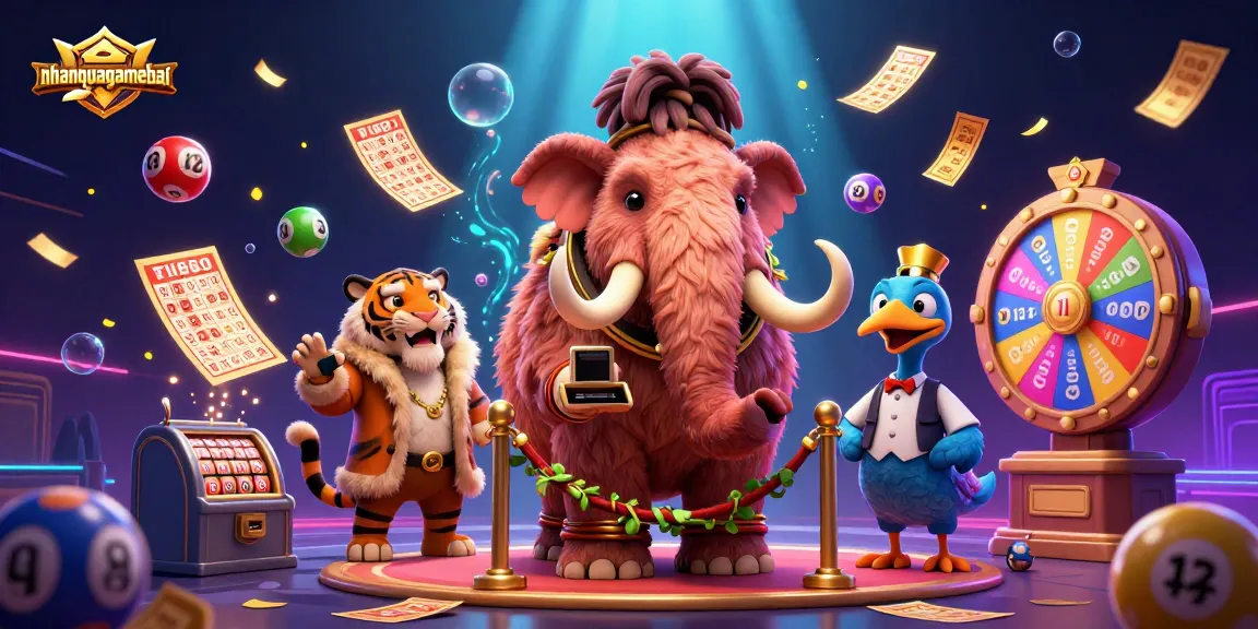 Engage in exciting gameplay at nhanquagamebai with a vibrant casino scene showcasing characters and game elements.