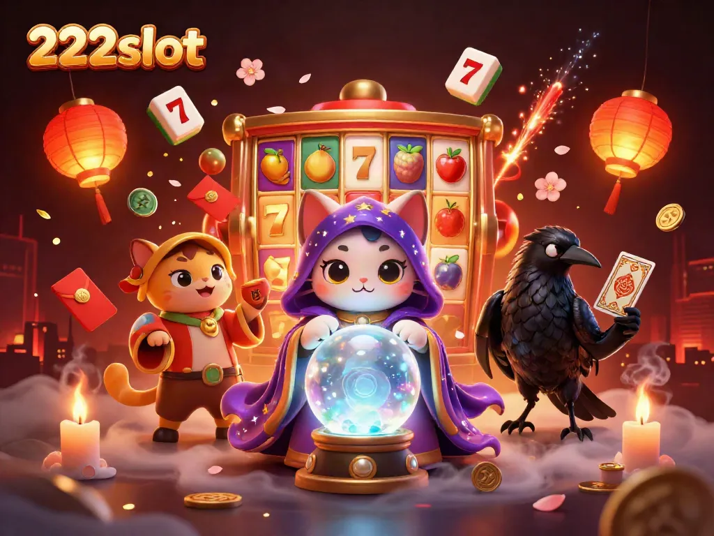 Mereka yang bermain slot dengan 222slot merasakan keberuntungan dalam suasana cantik yang magis.