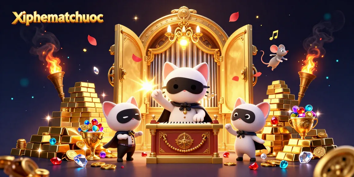 Engage in thrilling xiphematchuoc gameplay with a rich 3D casino illustration, capturing intense moments.