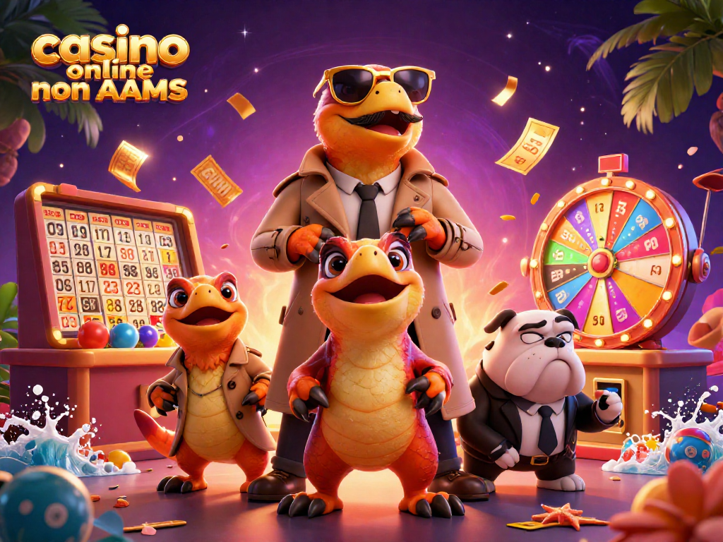 Giocare nei casino online non AAMS con slot e divertimento colorato per tutti.