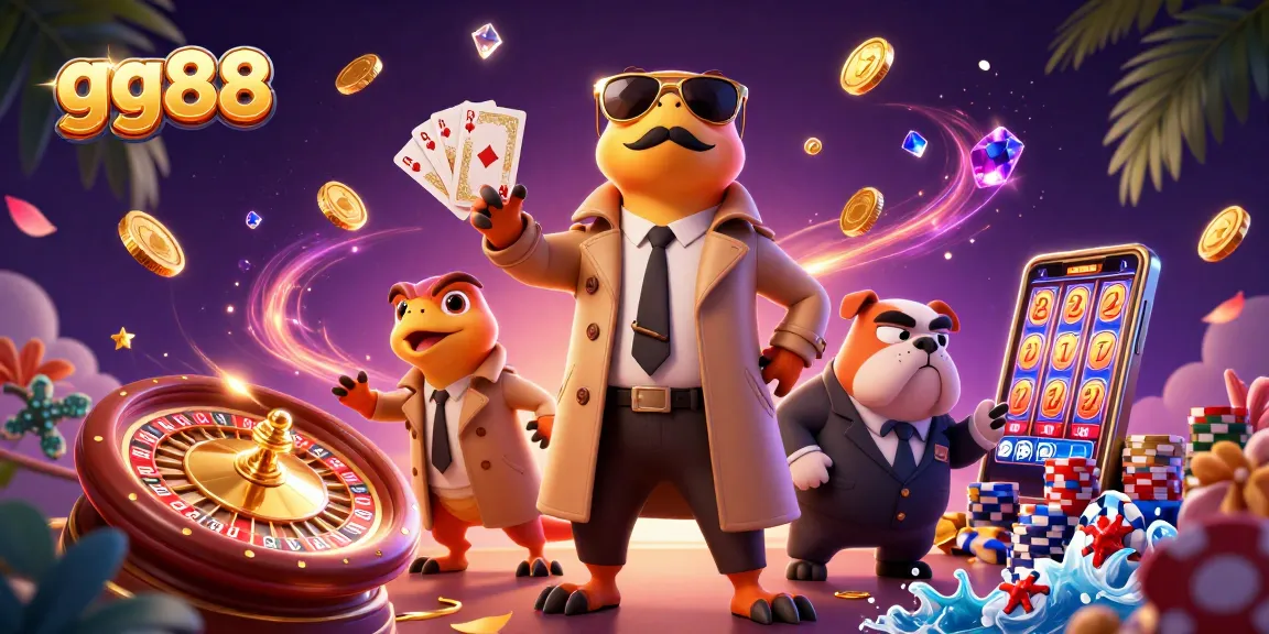 Spin and win with gg88 as raptors sneak into the VIP lounge of a casino.