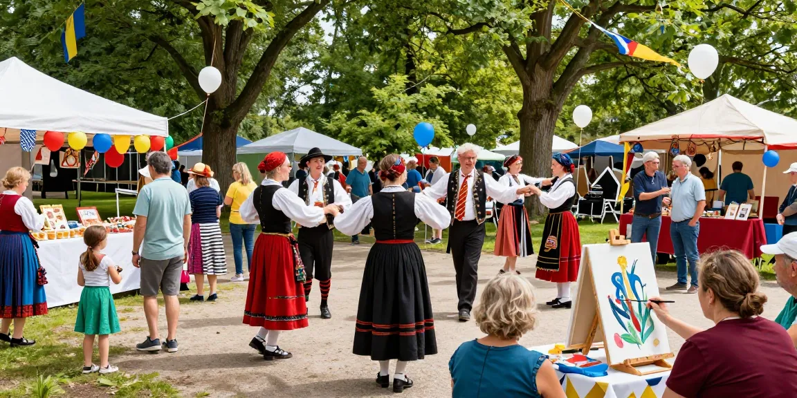 Breton cultural festival celebrating arts and community with vibrant activities, showcasing m98 culture.