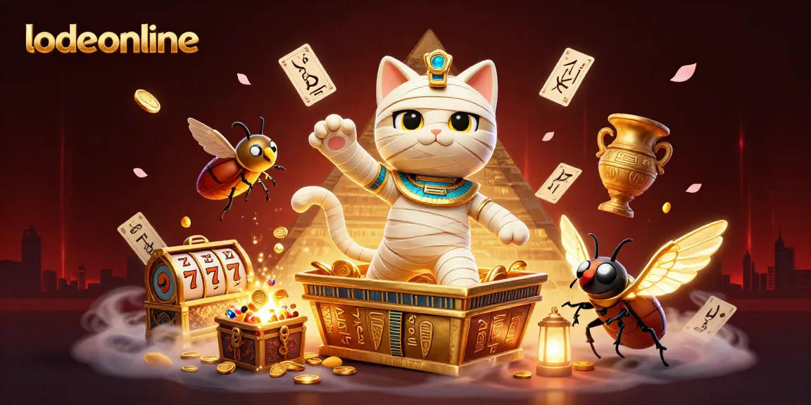 Experience thrilling adventures with lodeonline in this vibrant casino scene showcasing dynamic characters and eye-catching elements.