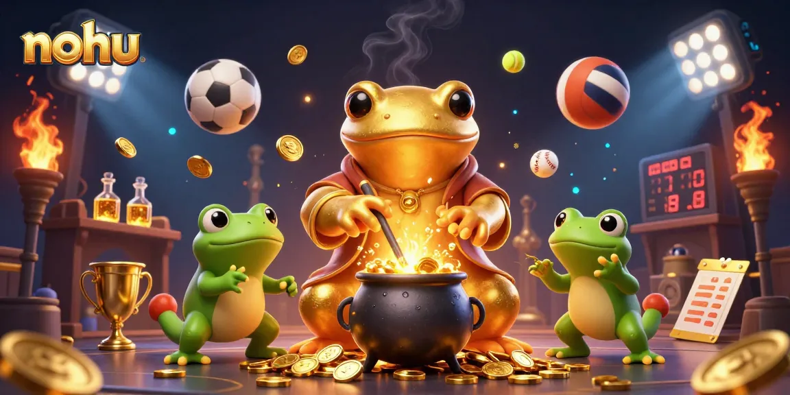 Nohu brings excitement as a giant golden salamander alchemist transforms metals into gold coins!