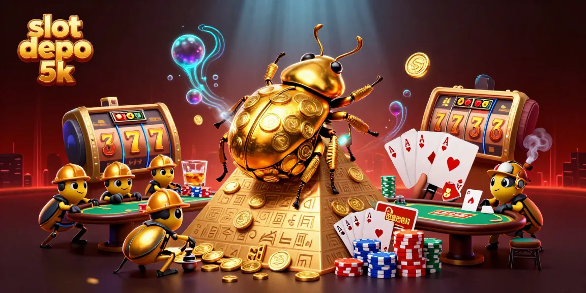 Menangkan slot depo 5k dengan berjalan menuju jackpot menggunakan koin emas