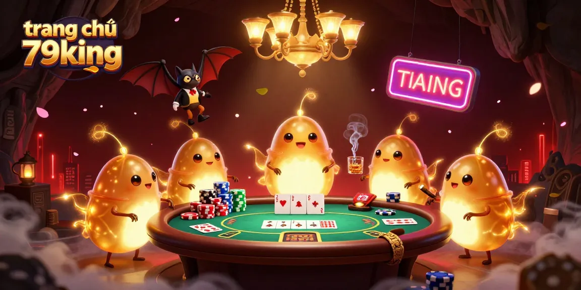 Experience the vibrant glow of trang chủ 79king’s casino with luminescent glowworms and poker excitement.