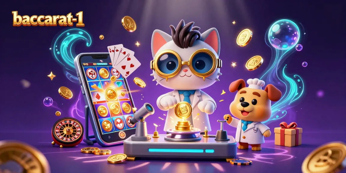 Engage with exciting games at baccarat-1 featuring a 3D casino scene full of action.