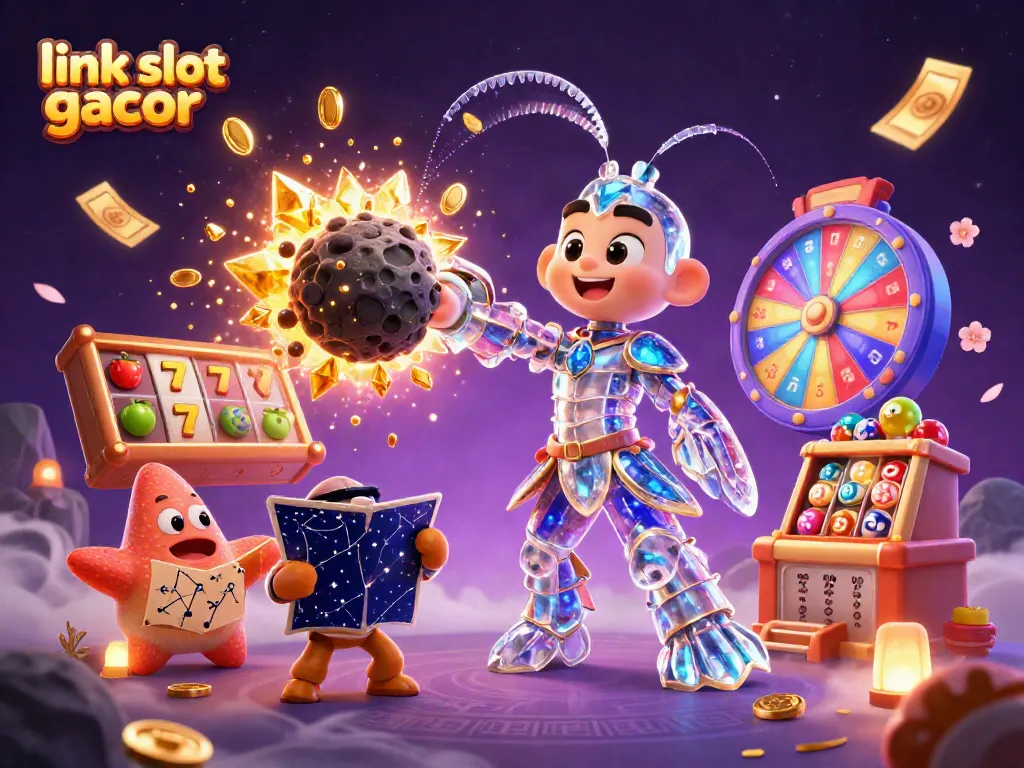 Meraih kemenangan dengan link slot gacor, grafis 3D kasino yang memukau dan penuh warna.