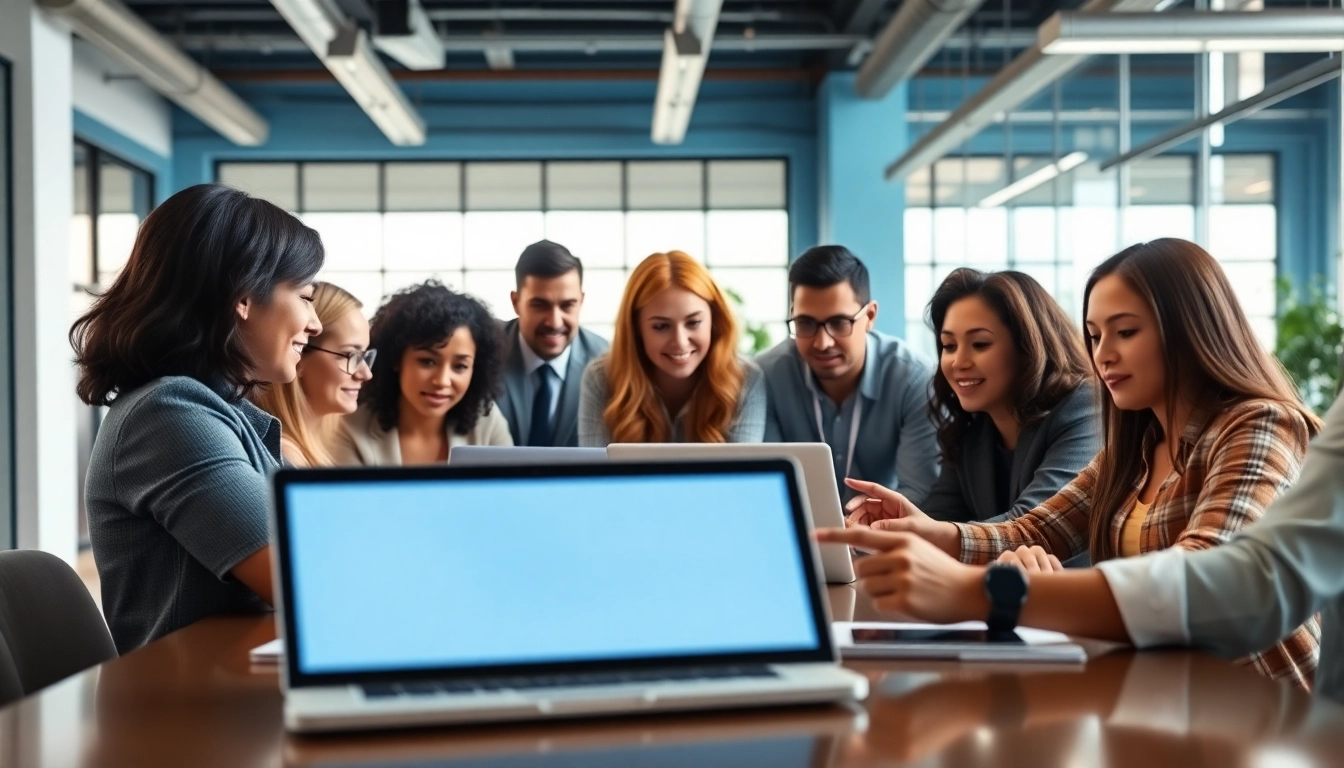 Showcasing a dynamic team at a Premium Shopify agency collaborating on an ecommerce project.