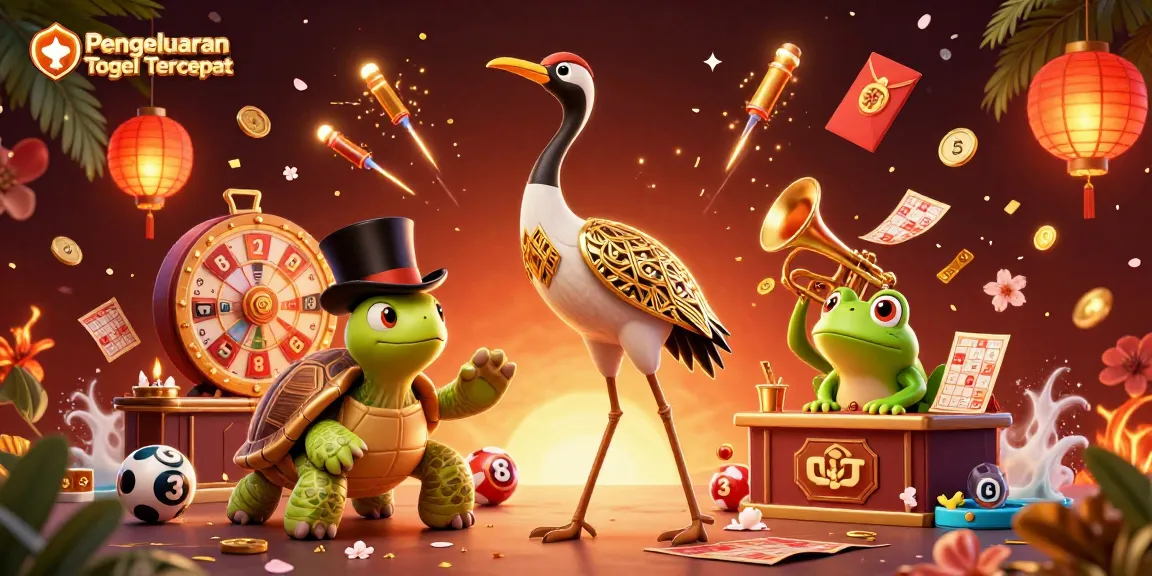 Experience Pengeluaran Togel Tercepat with lively scenes of winning lottery and gaming excitement.