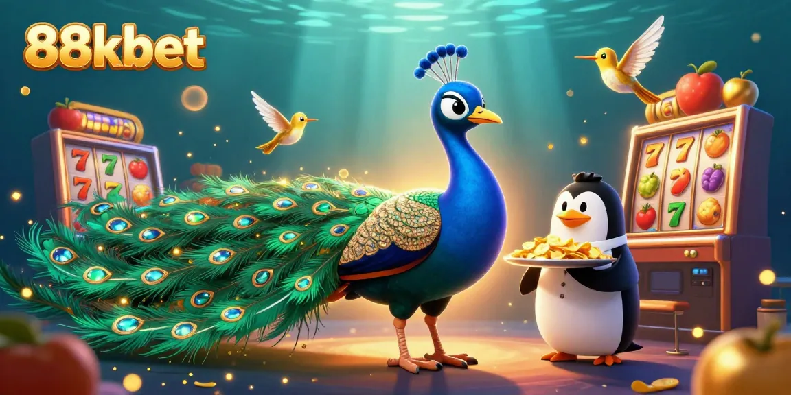 Experience thrilling jackpots and vibrant gameplay with 88kbet's rich casino scene, featuring engaging characters and dynamic elements.