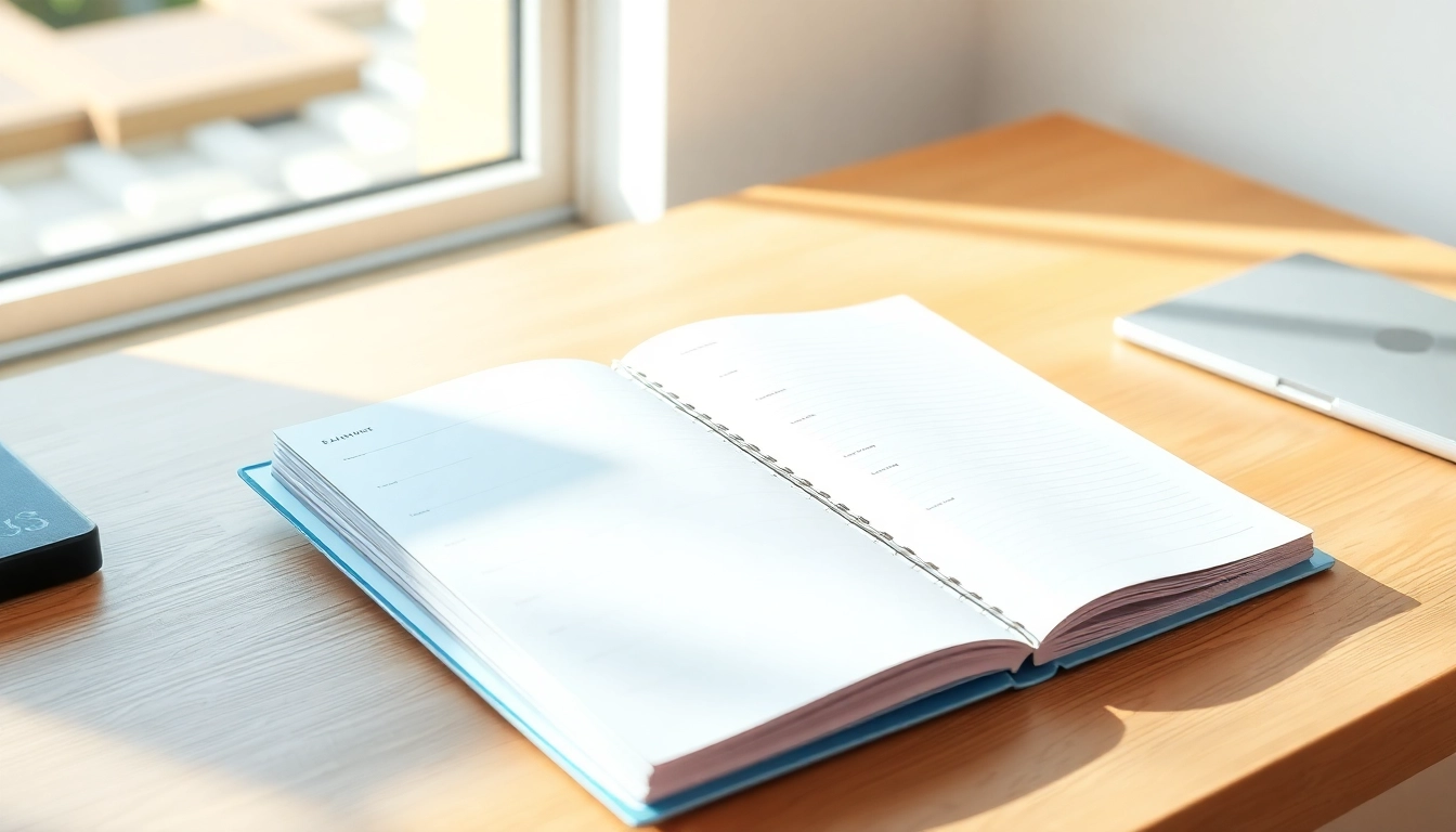 Get Your Free Planner Preview with a beautifully designed digital planner on a workspace.